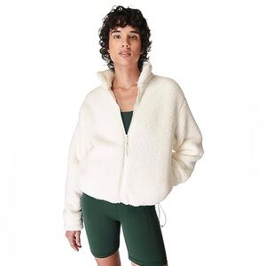 Sweaty Betty Canyon Fleece Zip Up Size S